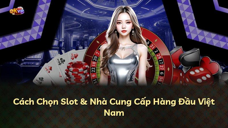 Cách Chọn Slot & Nhà Cung Cấp Hàng Đầu Việt Nam