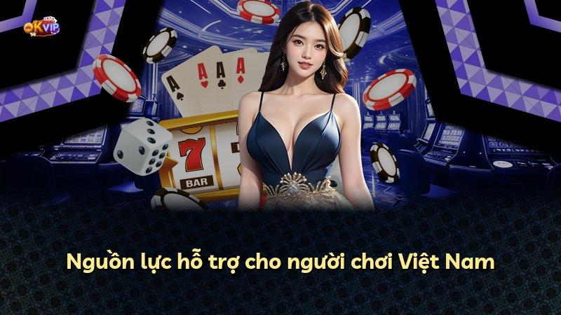 Nguồn lực hỗ trợ cho người chơi Việt Nam