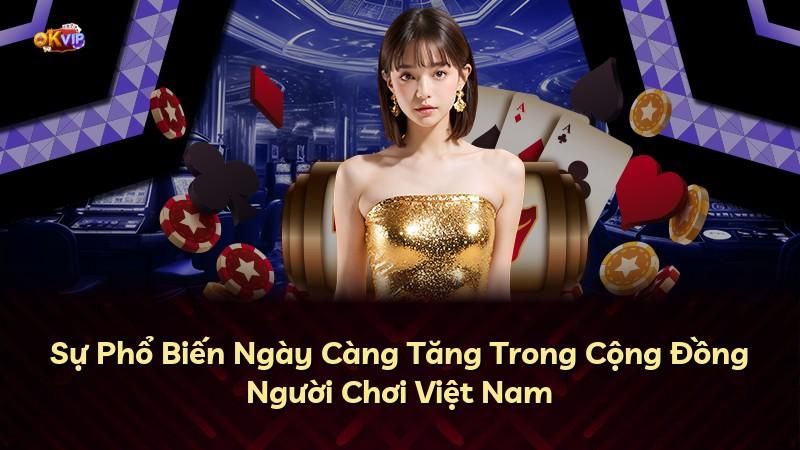 Sự Phổ Biến Ngày Càng Tăng Trong Cộng Đồng Người Chơi Việt Nam